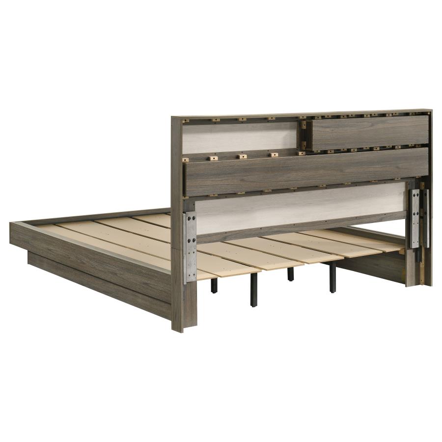 Fenwick Grey Oak 4-Piece California King Bedroom Set by Coaster at Eve Furniture