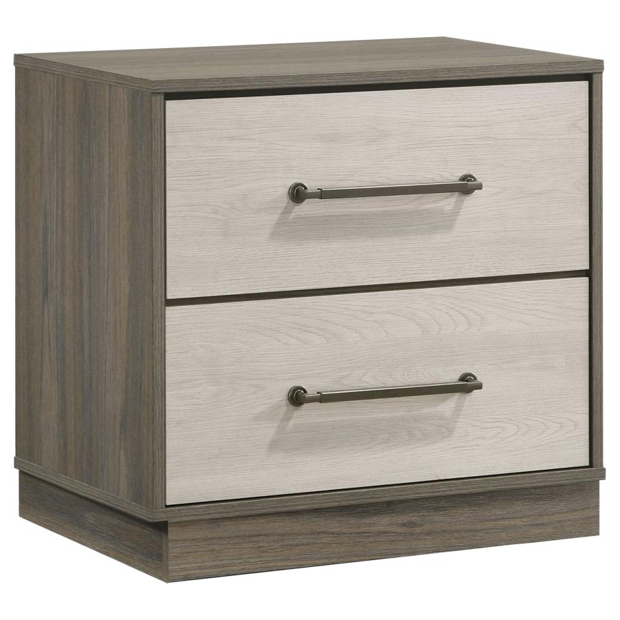Fenwick Grey Oak 4-Piece California King Bedroom Set by Coaster at Eve Furniture