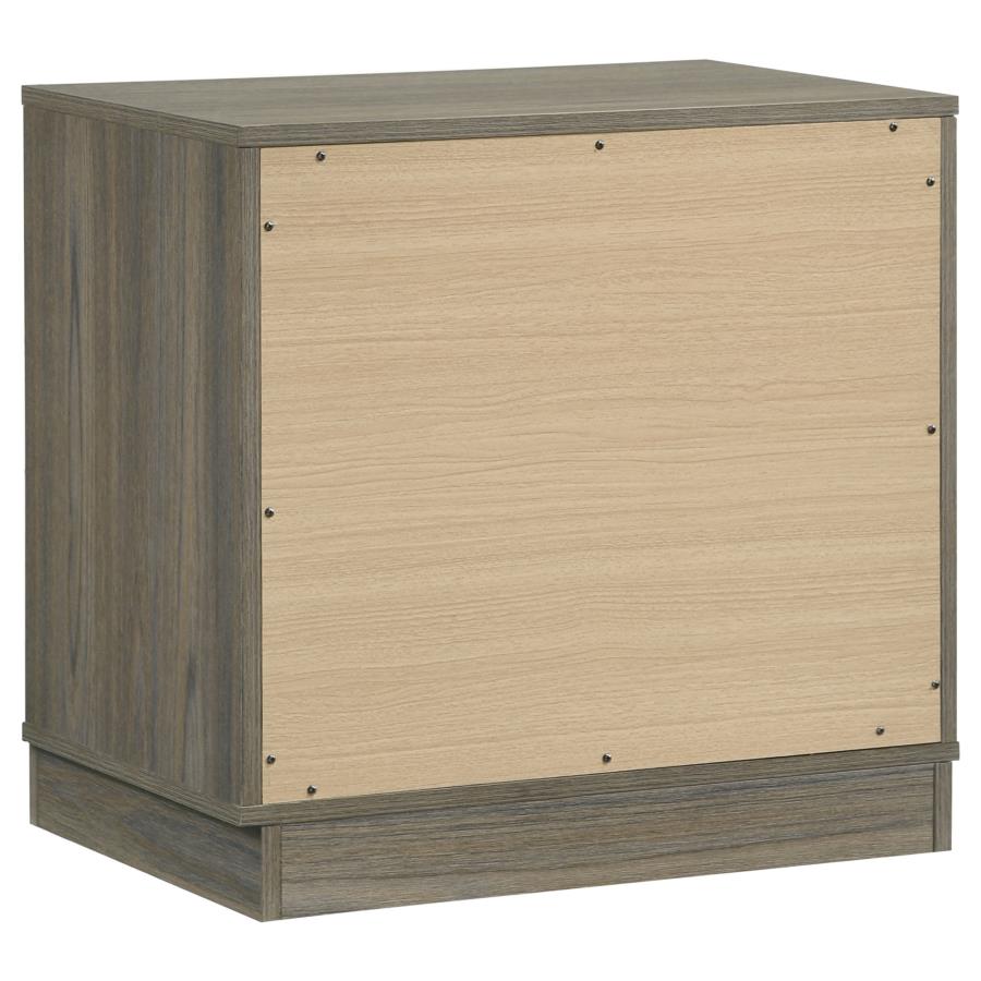 Fenwick Grey Oak 4-Piece California King Bedroom Set by Coaster at Eve Furniture