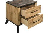 Kaywood Natural Pine 4-Piece Twin Bedroom Set