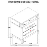Gracemont White 5-Piece Queen Bedroom Set by Coaster at Eve Furniture