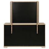 Ladera Light Elm 6-drawer Bedroom Dresser and Mirror