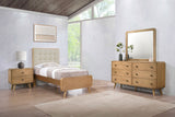 Robyn Light Ash 4-Piece Twin Bedroom Set