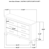 Oakglen Weathered Oak 4-Piece Eastern King Bedroom Set
