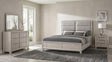 Farre Washed Grey 4-Piece Eastern King Bedroom Set by Coaster at Eve Furniture