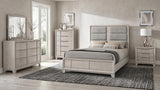 Farre Washed Grey 5-Piece Queen Bedroom Set by Coaster at Eve Furniture