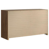 Etienne Walnut 5-Piece Eastern King Bedroom Set by Coaster at Eve Furniture