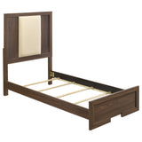 Etienne Walnut 5-Piece Twin Bedroom Set