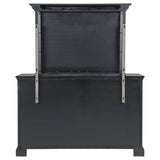 Cresswell Weathered Taupe 8-drawer Dresser with Mirror