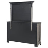Cresswell Weathered Taupe 8-drawer Dresser with Mirror