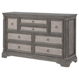 Cresswell Weathered Taupe 8-drawer Bedroom Dresser