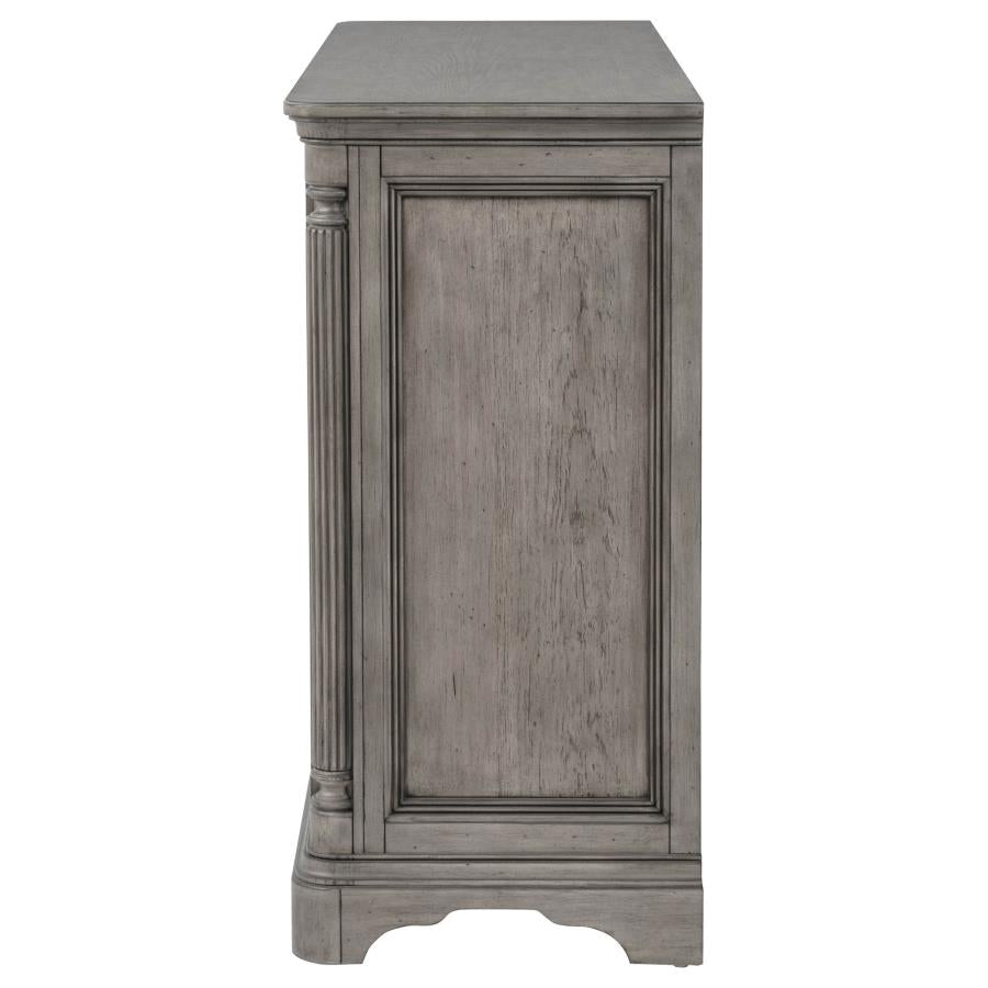 Cresswell Weathered Taupe 8-drawer Bedroom Dresser