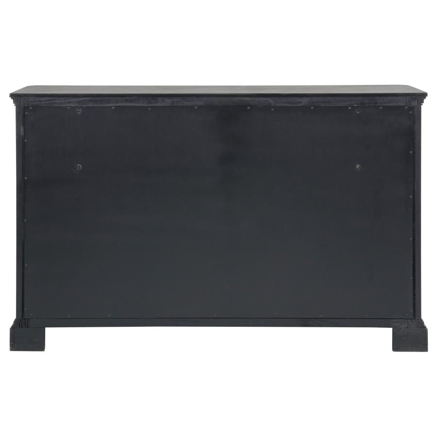 Cresswell Weathered Taupe 8-drawer Bedroom Dresser