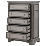 Cresswell Weathered Taupe 5-drawer Chest of Drawers