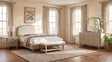 Lucaire Sandstone 4-Piece Eastern King Bedroom Set by Coaster at Eve Furniture