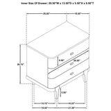 Lucaire Sandstone 4-Piece Queen Bedroom Set by Coaster at Eve Furniture