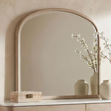 Lucaire Arched Dresser Mirror Sandstone by Coaster at Eve Furniture