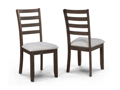 Wagner Brown Dining Chair, Set of 2 by Crown Mark at Eve Furniture