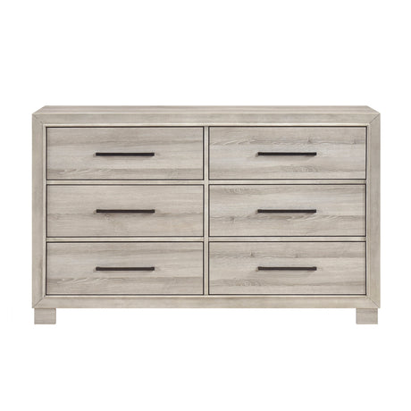 Everett Gray Bookcase Panel Bedroom Set by Homelegance at Eve Furniture