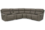 Starbot Fossil 6-Piece Power Reclining Sectional