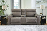 Starbot Fossil 3-Piece Power Reclining Sectional Loveseat with Console