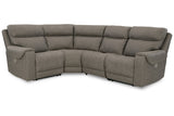 Starbot Fossil 4-Piece Power Reclining Sectional