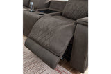 Hoopster Gunmetal 6-Piece Power Reclining Sectional