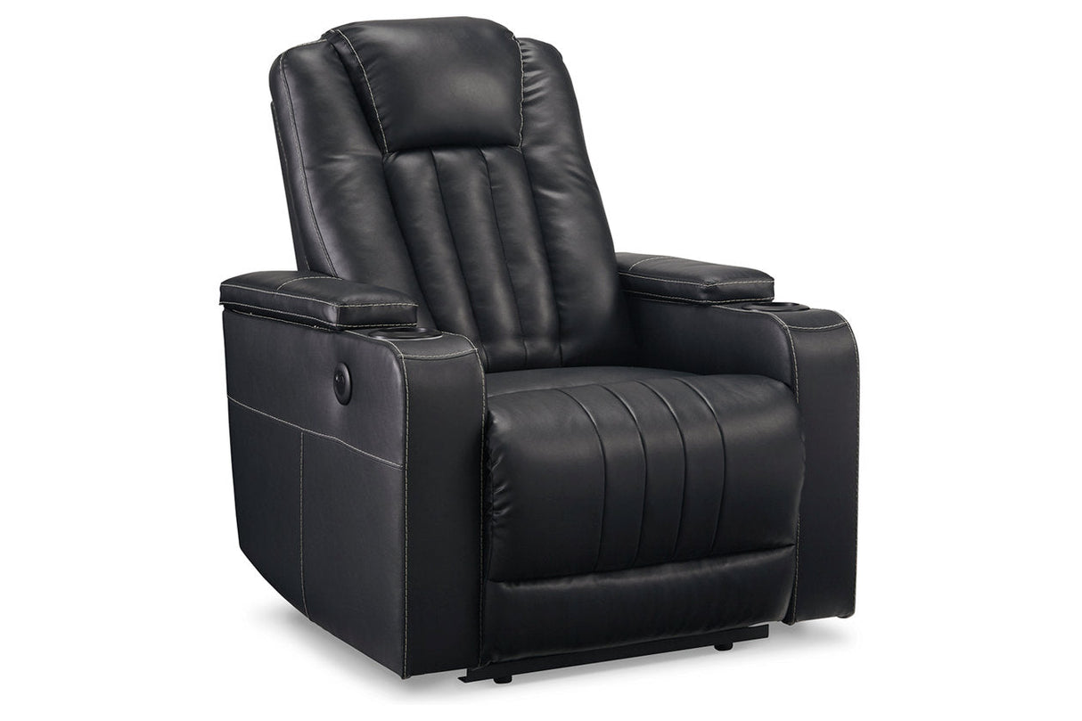 Center Point Black Recliner