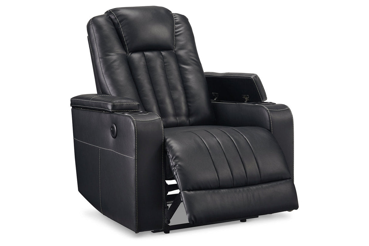 Center Point Black Recliner