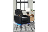 Center Point Black Recliner