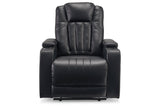 Center Point Black Recliner