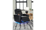 Center Point Black Recliner