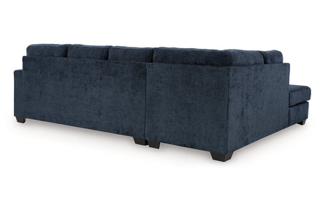 Aviemore Ink 2-Piece LAF Chaise Sectional by Ashley - Eve Furniture