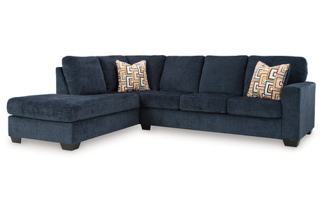 Aviemore Ink 2-Piece LAF Chaise Sectional by Ashley - Eve Furniture