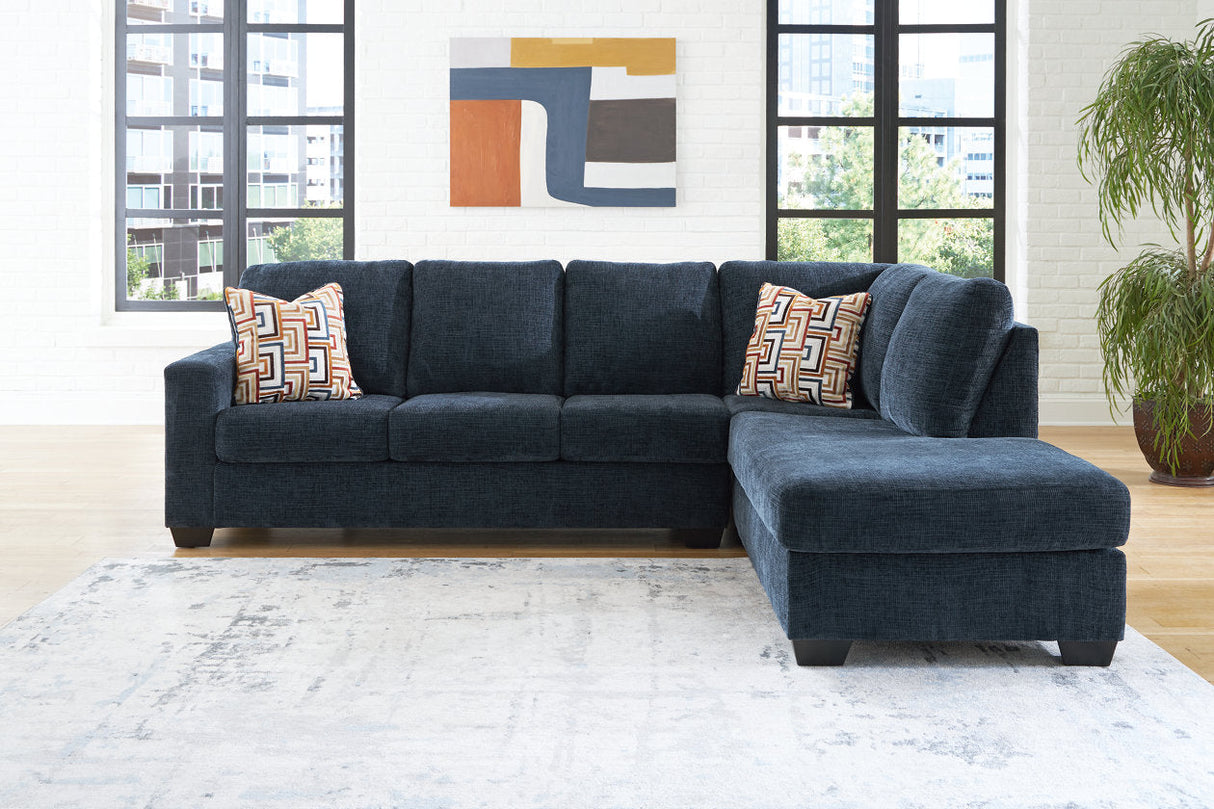 Aviemore Ink 2-Piece RAF Chaise Sectional