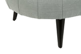 Hollyann Gray Oversized Accent Ottoman