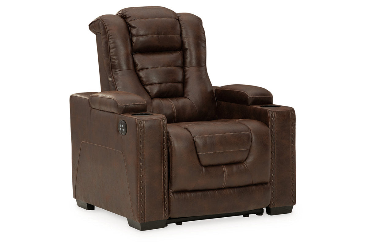 Owner's Box Thyme Power Reclining Sofa, Loveseat and Recliner