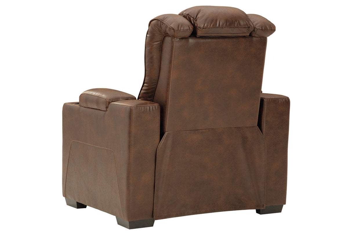 Owner's Box Thyme Power Recliner