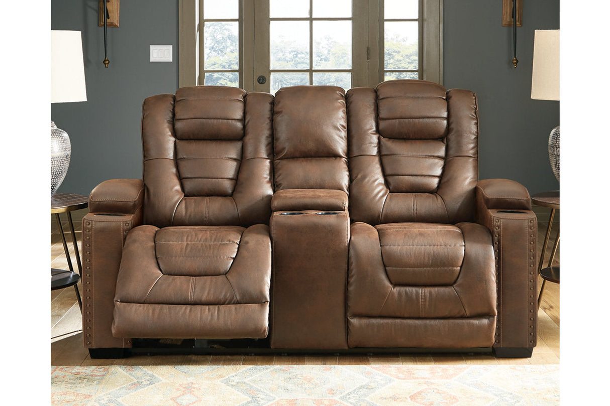 Owner's Box Thyme Power Reclining Sofa, Loveseat and Recliner