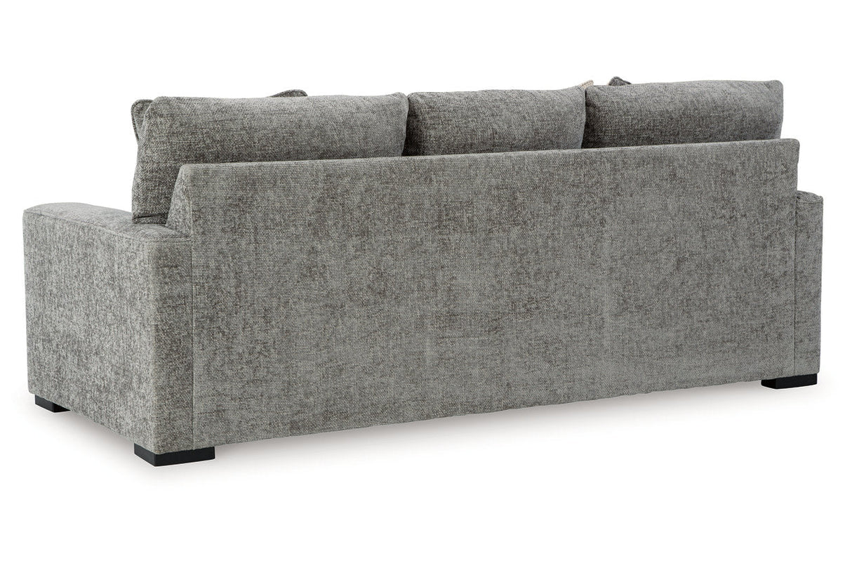 Dunmor Graphite Sofa, Loveseat, Oversized Chair and Ottoman