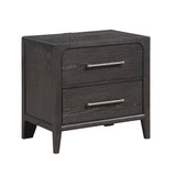Elowen Black 5pc Set (QB+NS+DR+MR+CH) by Homelegance at Eve Furniture