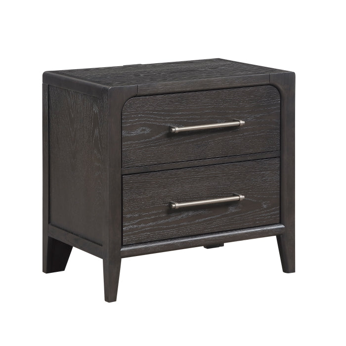 Elowen Black Night Stand by Homelegance at Eve Furniture