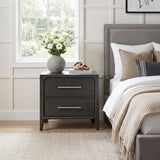 Elowen Black Night Stand by Homelegance at Eve Furniture