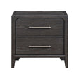 Elowen Black Night Stand by Homelegance at Eve Furniture
