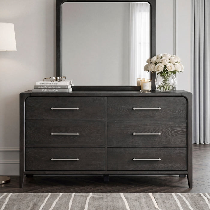 Elowen Black Dresser by Homelegance at Eve Furniture