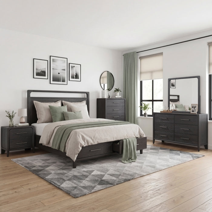 Elowen Black Mirror by Homelegance at Eve Furniture
