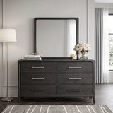 Elowen Black Mirror by Homelegance at Eve Furniture