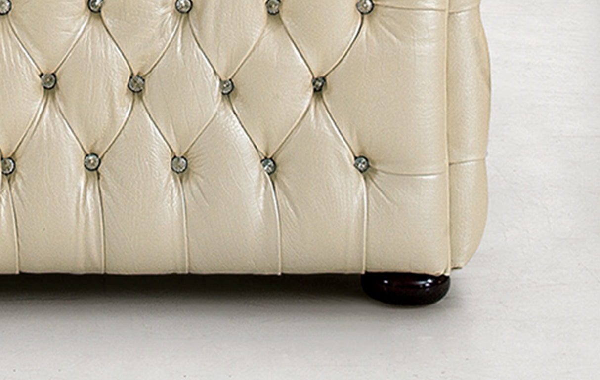 258 Armchair Full Leather by ESF Furniture at Eve Furniture
