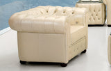 258 Armchair Full Leather by ESF Furniture at Eve Furniture