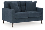 Bixler Navy Sofa, Loveseat and Chair